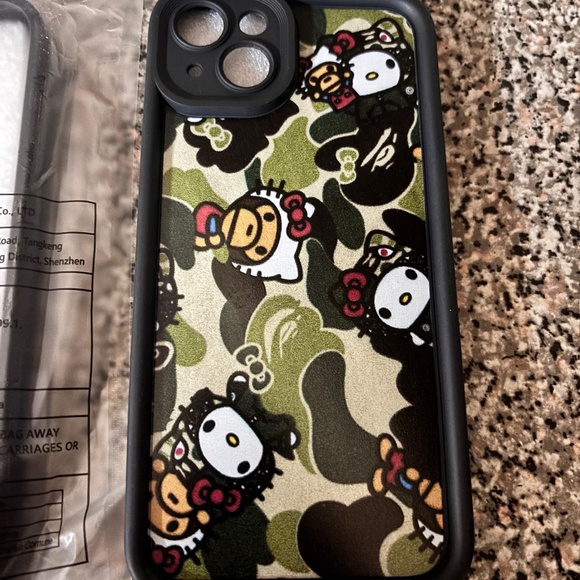iPhone 15 Pro Baby Milo Helko Kitty Camo Cellphone case NEW - Picture 2 of 3